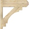 Ekena Millwork Merced Rough Sawn Craftsman Outlooker, Douglas Fir, 8"W x 26"D x 26"H OUT08X26X26MRC04RDF - alternate 4